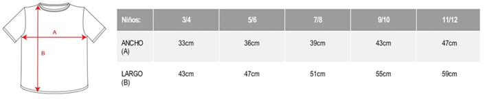 CAMISETA INFANTIL PERSONALIZADA